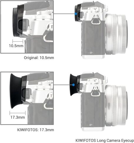 Soft Silicon Camera Viewfinder Eyecup Eyepiece Eyeshade for Nikon Zfc Z fc Camera Replaces for Nikon DK-32 Eye Cup Protector in Kuwait