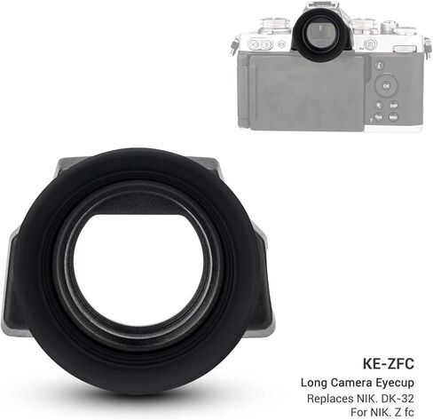 Soft Silicon Camera Viewfinder Eyecup Eyepiece Eyeshade for Nikon Zfc Z fc Camera Replaces for Nikon DK-32 Eye Cup Protector in Kuwait