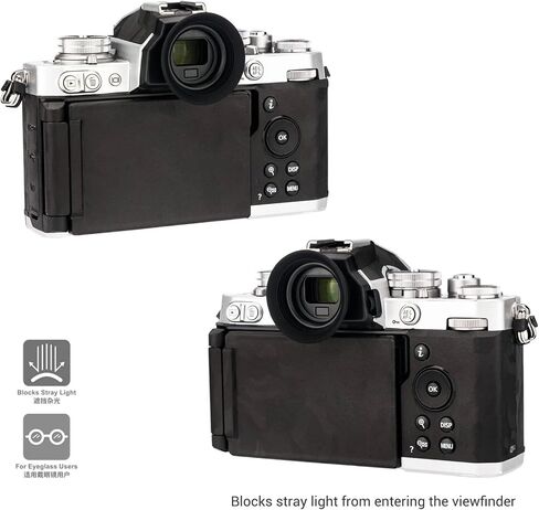Soft Silicon Camera Viewfinder Eyecup Eyepiece Eyeshade for Nikon Zfc Z fc Camera Replaces for Nikon DK-32 Eye Cup Protector in Kuwait