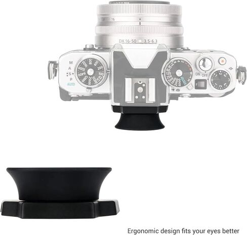 Soft Silicon Camera Viewfinder Eyecup Eyepiece Eyeshade for Nikon Zfc Z fc Camera Replaces for Nikon DK-32 Eye Cup Protector in Kuwait
