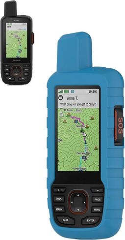 حالة Garmin GPSMAP 67i/66i ، مادة sillence ، امتصاص الصدمات وحماية مكافحة الإسقاط ، البرتقال. in Kuwait