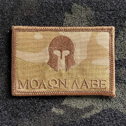 Molon Labe Tactical Patch - Black by Gadsden و Culpeper in Saudi Arabia
