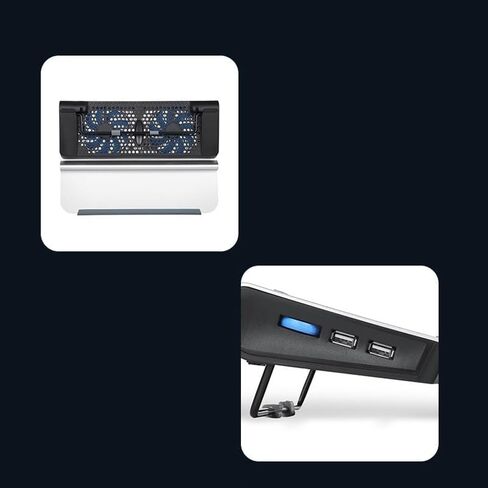 Notebook Heat Sink Aluminum Alloy Silent Heat Dissipation Base in Saudi Arabia