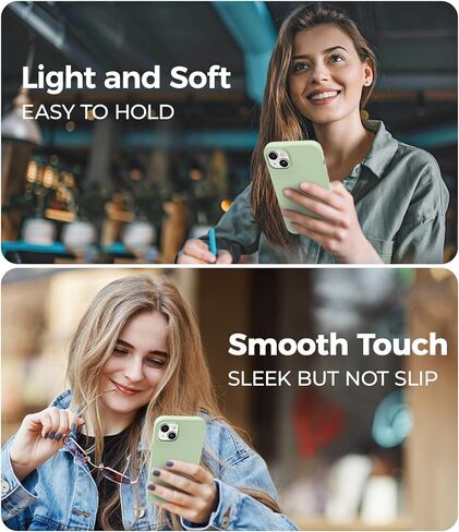 Aotesier Shockproof مصممة لحالة iPhone 14 Pro Max ، [سيليكون من الدرجة الغذائية] [حماية إسقاط عسكري] مع حالة هاتف واقية مضادة للبطانة لـ 14 Promax ، 6.7 بوصة ، شوكولاتة in Kuwait