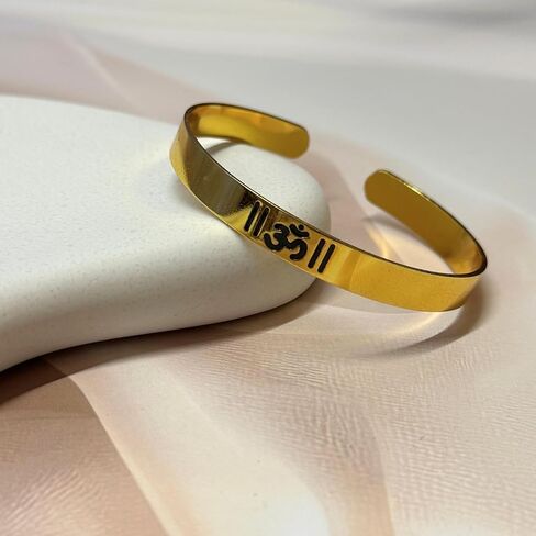 Wonder Care Rudraksha Shiv Trishul Damroo Kada for men, Lord Shiva Bahubali Cuff Boho Bracelet for men, boys | Religious Brass Kada | Free size (SILVER) Bracelet For Maha Shivratri in Kuwait