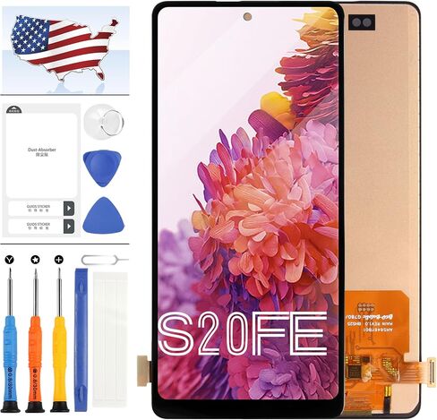 for Samsung Galaxy S20 FE Screen Replacement for Samsung S20 FE 5G LCD for Galaxy S20 Lite Screen for Galaxy S20 Fan Edition Display LCD Touch Digitizer Assembly TFT for SM-G780F G780F/DSM G780G in Saudi Arabia