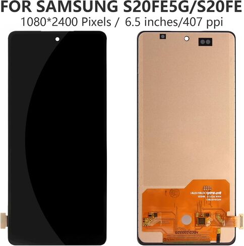for Samsung Galaxy S20 FE Screen Replacement for Samsung S20 FE 5G LCD for Galaxy S20 Lite Screen for Galaxy S20 Fan Edition Display LCD Touch Digitizer Assembly TFT for SM-G780F G780F/DSM G780G in Saudi Arabia