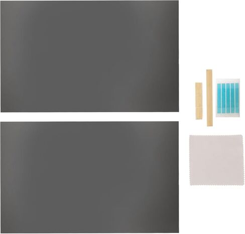 Dioche Enhanced Privacy Computer Screen Filter 24 Inch with 16:9 Aspect Ratio - Anti & Blue Light Protection - Ideal for Open Environments in Saudi Arabia