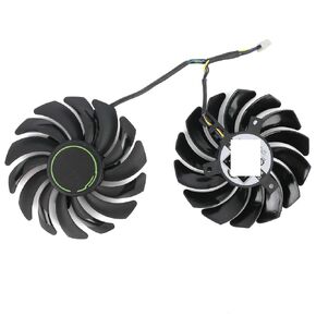 متوافق مع GTX 1660 1660TI RTX 2060 XS مروحة بطاقة الفيديو 87 مم PLD09210S12HH RTX2060 GTX1660 GTX1600TI GPU مروحة in Kuwait