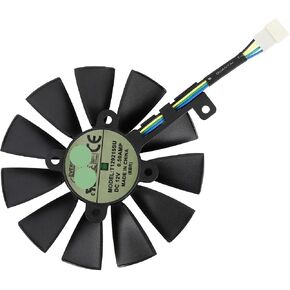 87 مم T129215SU 6Pin GTX1060 استبدال مروحة بطاقة الفيديو متوافق مع GTX 1060 OC 1080 1070 1080TI RX 480 Card Card Fan Cooler (Fan - B) in Kuwait