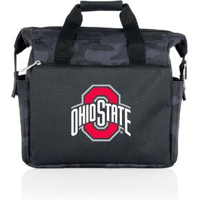 Picnic TIME NCAA Ohio State Buckeyes On The Go Lunch Bag Cooler, Soft Cooler Lunch Box, Insulated Lunch Bag, (Black Camo) in Saudi Arabia