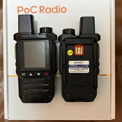 2-Pack Rapid Radios Unlimited Range with Sim Cards,Handheld POC Radio,PTT Radio Push to Talk Over Cellular Rapid Radios in Saudi Arabia
