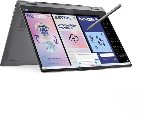 Lenovo Yoga 7 2-in-1 laptop * Intel Ultra 5 226V 8-Core * ARC Graphics 130V * 16 "Wuxga IPS Touch * 16GB LPDDR5 * 1TB SSD * Backlit KB * TB 4 * FORSERPRINT * WI-FI 7 * 1080P+IR CAMPAR in Saudi Arabia