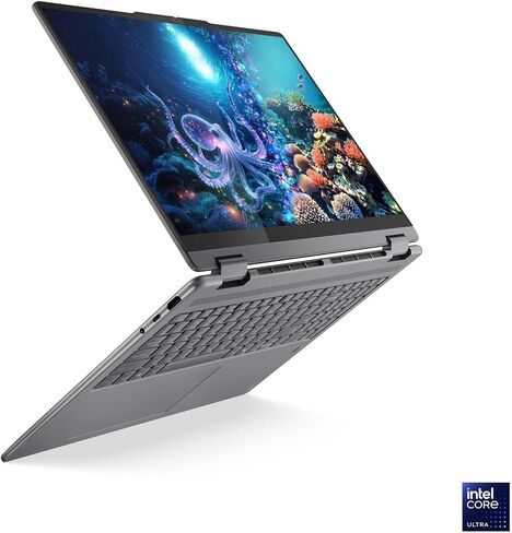 Lenovo Yoga 7 2-in-1 laptop * Intel Ultra 5 226V 8-Core * ARC Graphics 130V * 16 "Wuxga IPS Touch * 16GB LPDDR5 * 1TB SSD * Backlit KB * TB 4 * FORSERPRINT * WI-FI 7 * 1080P+IR CAMPAR in Saudi Arabia