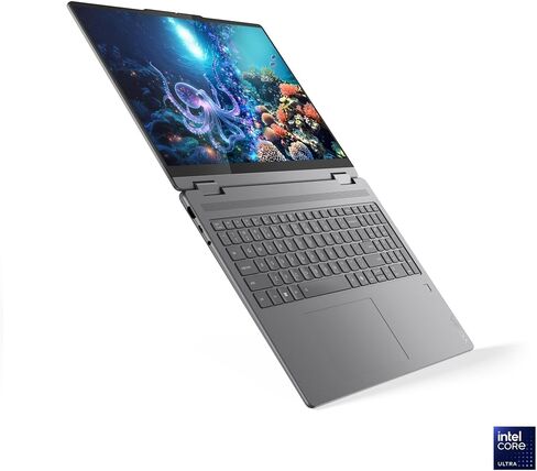 Lenovo Yoga 7 2-in-1 laptop * Intel Ultra 5 226V 8-Core * ARC Graphics 130V * 16 "Wuxga IPS Touch * 16GB LPDDR5 * 1TB SSD * Backlit KB * TB 4 * FORSERPRINT * WI-FI 7 * 1080P+IR CAMPAR in Saudi Arabia