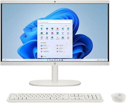 HP 22-DG000 All-in-One Desktop 2024 New ، Intel Pentium Silver J5040 4-Core ، 21.45 "FHD IPS ، Intel UHD Graphics 605 ، Wi-Fi ، 32GB DDR4 1TB M.2 SSD ، Win11 Pro in Saudi Arabia