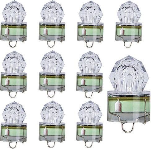 10 حزمة LED DEPLED DERPIST LIGHTS GREED LED LED FIRISHING LIGH in Kuwait