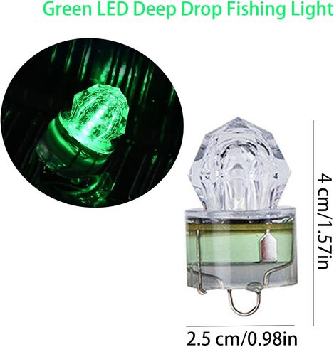 10 حزمة LED DEPLED DERPIST LIGHTS GREED LED LED FIRISHING LIGH in Kuwait