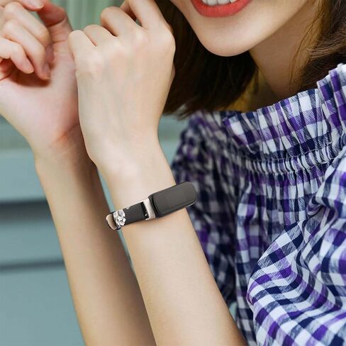Vancle Leather Band for Fitbit Inspire 3 Bands Women Men, Genuine Leather Soft Strap for Fitbit Inspire 2/Inspire HR/Inspire in Kuwait