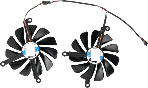 RX5700XT CARD CARD FAN متوافقة مع RX 5700 XT 8GB THICC II ULTRA 95MM CF1010U12S مروحة تبريد الرسومات in Saudi Arabia