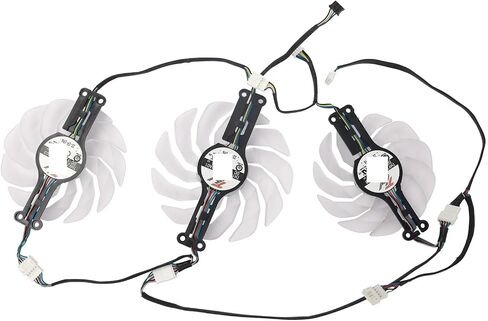 92 مم Th9215S2H-PDB03 102mm Th1015S2H-PBA01 مروحة مبردة متوافقة مع RTX 3080 3070 3080TI 3070TI Gamer Gamer Card Card Card (Shell) in Kuwait