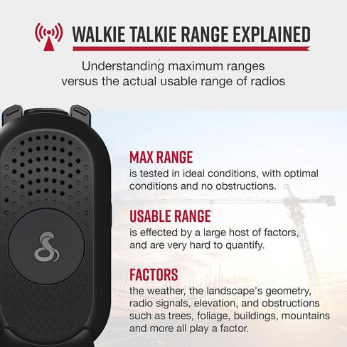 Cobra PX280 Compact Portable FRS Two-Way Radios, IP54 Certified Durability in Saudi Arabia