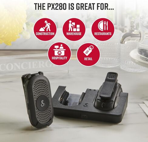 Cobra PX280 Compact Portable FRS Two-Way Radios, IP54 Certified Durability in Saudi Arabia