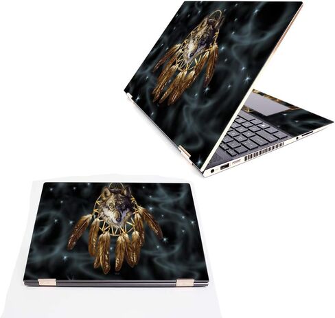 Skin Mayyskins متوافق مع HP Specter X360 15.6 "(2018) - Wolf Dreams | حماية ودائمة وفري in Kuwait