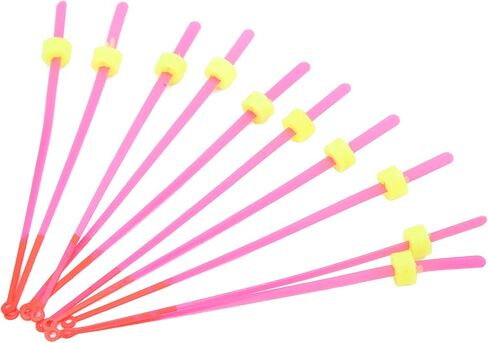 طرف قضيب الصيد الجليدي ، 10 مساءً قضيب الصيد الجليدي ABS Mini Top Section صيد صيد القطب التمديد لملحق الصيد في فصل الشتاء (12 سم) in Saudi Arabia
