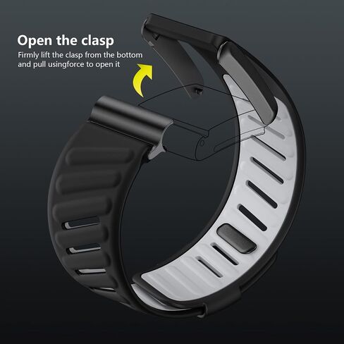 فرقة Silicone Sport متوافقة مع فرقة Whoop 5.0 ، وأشرطة معصمة بديلة قابلة للاستبدال للماء لـ Whop in Saudi Arabia