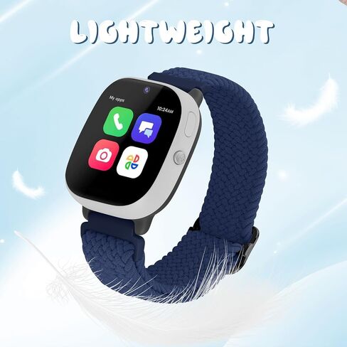 Stretchy Braided Bands Compatible with Gizmo Watch 3 2 1 Band for Kids/Gabb Watch 3e 3 2 1/ SyncUP Kids/Cosmo JrTrack Watch, Soft Breathable Adjustable 20mm Smartwatch Strap for Boys Girls in Kuwait