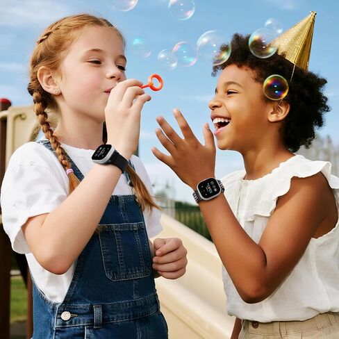 Stretchy Braided Bands Compatible with Gizmo Watch 3 2 1 Band for Kids/Gabb Watch 3e 3 2 1/ SyncUP Kids/Cosmo JrTrack Watch, Soft Breathable Adjustable 20mm Smartwatch Strap for Boys Girls in Kuwait