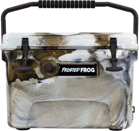 Camo 20 Quart Ice Chest Heavy Duty High Performance Roto-Molded Commercial Grade Insulated Cooler in Saudi Arabia