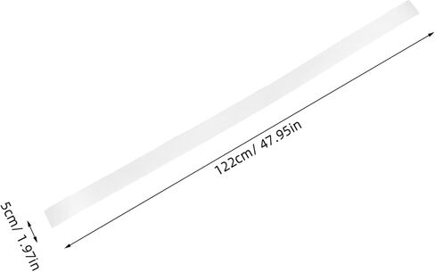 Healifty Diffuser Plate Long Strip Light Strip Downlight Diffuser LED Diffuser Strip LED Light Strip Diffuser Lamp Cover LED Light Bulb Diffuser Cover Photography Diffuser Acrylic White in Saudi Arabia