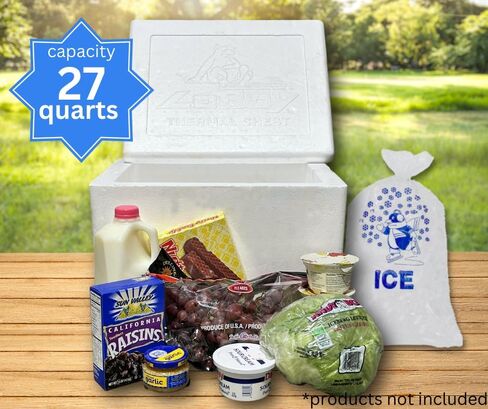 Styrofoam Ice stest ، مبرد معزول ، 27 QT in Saudi Arabia