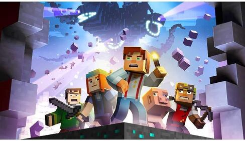 Minecraft: Mode Story- The Complete Adventure - Xbox One (متجدد) in Saudi Arabia
