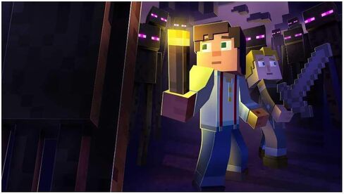 Minecraft: Mode Story- The Complete Adventure - Xbox One (متجدد) in Saudi Arabia