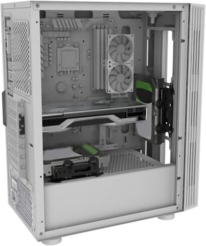 12cm Fan Hard Drive Bracket SSD 3.5 Inch Extended Multi-Layer Stacking Disk Bays Holder in Saudi Arabia