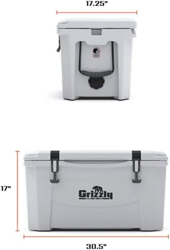 Grizzly 45 Hard-Sided Cooler, 45 Quart Insulated Ice Chest, G45 in Kuwait