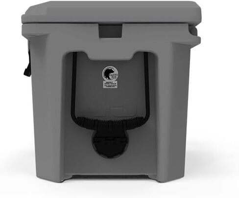 Grizzly 45 مبرد | 45 Qt ict chest dontomolded ongined | صنع في الولايات المتحدة | ضمان للحياة | لقوارب الشاطئ تخييم الصيد الصيد | G45 in Kuwait