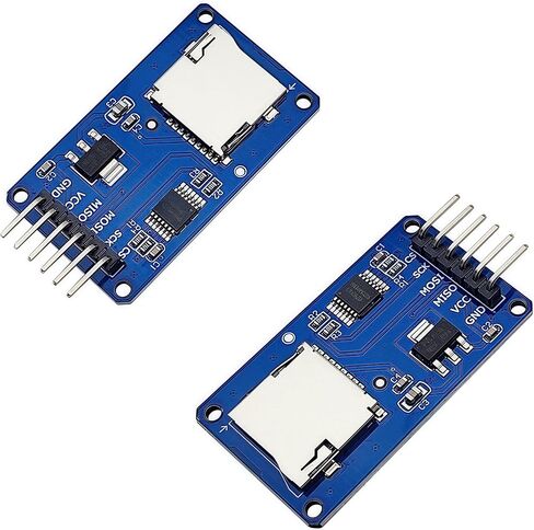 10pcs Micro SD TF Card Adapter Reader and Write Module 6PIN SPI Interface Driver Bovers in Kuwait