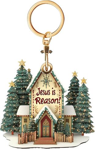 Winter Snowman Leather Keychain Case Holder Compatible with Air Tag, Merry Christmas Scratch-Resistant Trackers Holder with Keychain Ring, Cute Bag Charm, Access Card Protection Case in Saudi Arabia