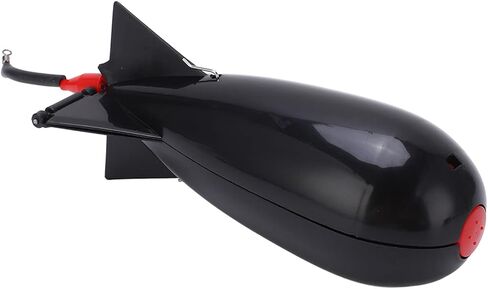 Bait Carp Feeder, Fishing Supplies, Other Fishing Tools and Accessories Large Bomb Lure Bait Holder Fishing Feeder Nesting Tool (Black) in Saudi Arabia