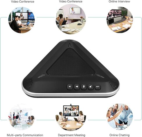 MST - A1S USB Video Conference Microphone Speakerphone 360° Audio Pickup Support Skype MSN QQ for Computer Mobile Phone in Saudi Arabia