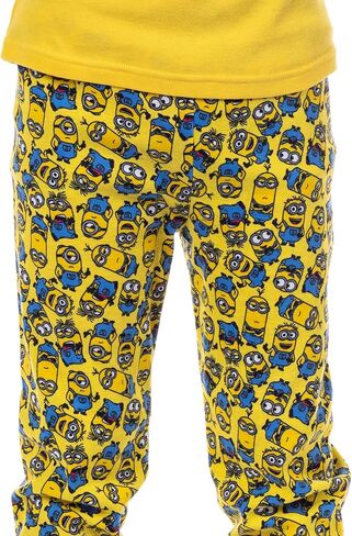 طقم بيجامة نوم للأولاد من INTIMO Despicable Me Minions Crew Bob Stuart Phil Kevin in Saudi Arabia