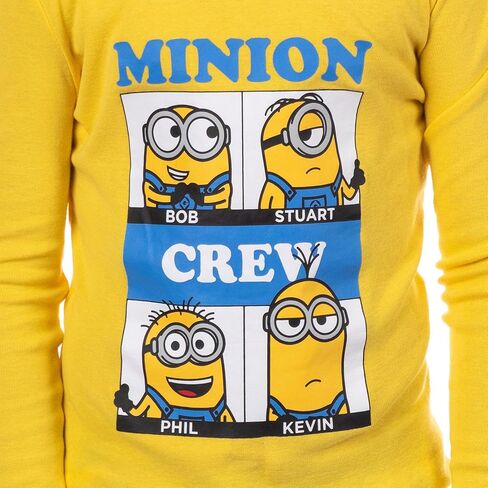 طقم بيجامة نوم للأولاد من INTIMO Despicable Me Minions Crew Bob Stuart Phil Kevin in Saudi Arabia