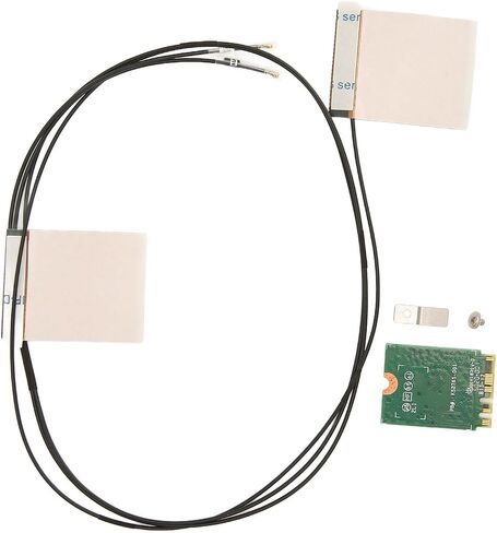 بطاقة Yunir WiFi 6E ، بطاقة شبكة NGFF M2 اللاسلكية مع Bluetooth 5.2 ، محول WiFi Tri Band Band PC لـ 10 11 ، Linux (تم إنشاؤه في 2 هوائيات) in Saudi Arabia