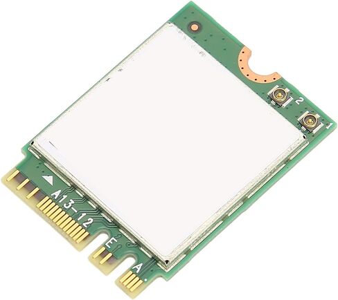بطاقة Yunir WiFi 6E ، بطاقة شبكة NGFF M2 اللاسلكية مع Bluetooth 5.2 ، محول WiFi Tri Band Band PC لـ 10 11 ، Linux (تم إنشاؤه في 2 هوائيات) in Saudi Arabia