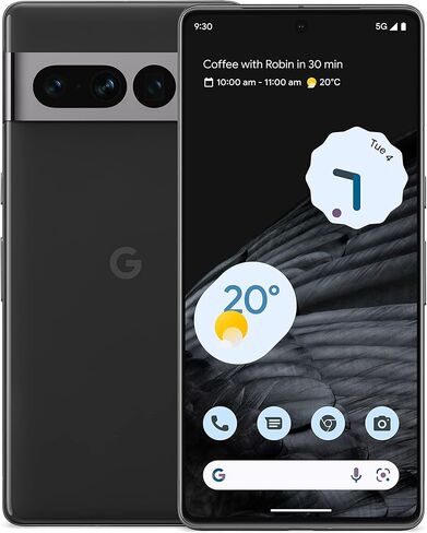 Google Pixel 7 Pro 5G 128GB 12GB RAM 24-Hour Battery Universal Unlocked for GSM Carriers - Obsidian (Renewed) in Saudi Arabia