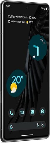 Google Pixel 7 Pro 5G 128GB 12GB RAM 24-Hour Battery Universal Unlocked for GSM Carriers - Obsidian (Renewed) in Saudi Arabia